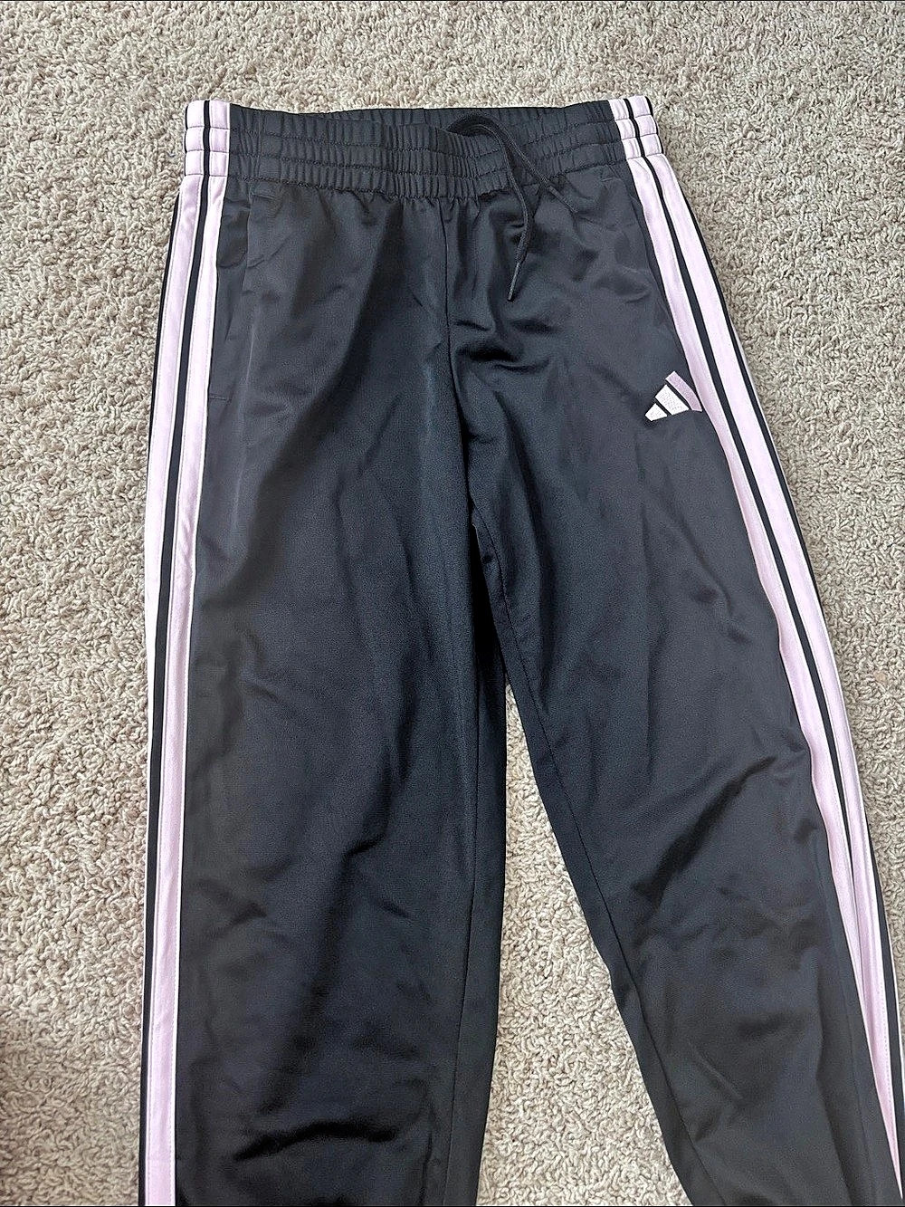 adidas Essentials Warm-Up Slim Tapered 3-Stripes Track Pants 3-Stripes Track